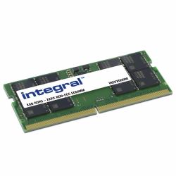 Integral IN5V16GNHRBX memoria 16 GB 1 x 16 GB DDR5 262-pin SO-DIMM (16GB LAPTOP RAM MODULE DDR5 4800MTs PC5-38400 UNBUFFERED NON-ECC SODIMM 1.1V 2GX8 CL40 INTEGRAL)