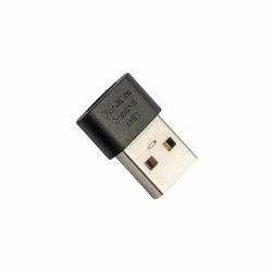 Jabra 14208-38 cambiador de género para cable USB C USB A Negro 