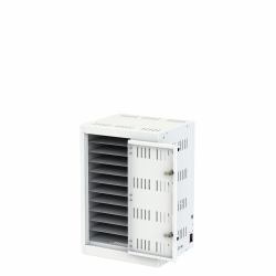 Loxit Lapbank Carro de gestión y carga para dispositivos portátiles Blanco (6420 - Laptop Charging Cabinet up to 15.6in)
