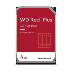 Western Digital Red Plus disco rigido interno 4 TB 5400 Giri/min 256 MB 3.5" Serial ATA III (Western Digital WD40EFPX / 4TB / red plus)