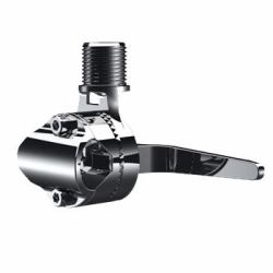 Poynting A-BRKT-038 Soporte de antena Color cromado Acero 115 mm (HEAVY DUTY MARINE RATCHET RAIL MOUNT)