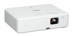 Epson CO-W01 3000 lúmenes ANSI 3LCD WXGA [1200x800] Negro, Blanco (Epson CO-W01 - 3LCD projector - portable - 3000 lumens [white] - 3000 lumens [colour] - WXGA [1280 x 800] - 16:10 - black / white)