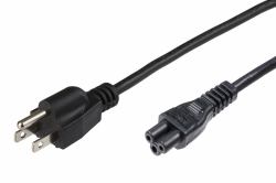 Microconnect PE110805 cavo di alimentazione Nero 0,5 m Spina di alimentazione di tipo B Accoppiatore C5 (Power Cord US Type B - C5 0,5m - Power US Type B - C5 0,5m SVT - 3*18AWG - Warranty: 300M)