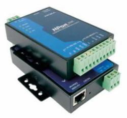 Moxa NPORT 5230-T - NPORT 5230-T, 1xRS-232 + 1xRS4 - NPort 5230-T - Warranty: 24M