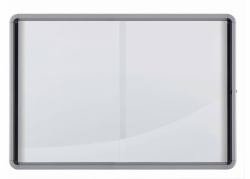 Nobo Vitrina interior Puerta Corredera Metal 18 hojas (Nobo 1902571 Premium Plus Magnetic Lockable Notice Board 18xA4)