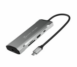 j5create JCD393-N Miniestación de acoplamiento 4K60 Elite USB-C® de 10 Gbps 