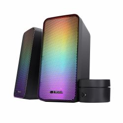 Trust GXT 611 Wezz conjunto de altavoces 6 W PC/ordenador portátil Negro 2.0 canales 3 W (GXT611 WEZZ ILLUMINATED SPEAKER SET 24587)
