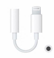 CoreParts MSPP74280 adattatore per inversione del genere dei cavi Lightning 3.5mm Audio Bianco (Lightning to 3.5 mm Headphone - Jack Adapter Jack Adapter - Warranty: 12M)