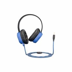 MAXCases Extreme Auriculares Alámbrico Diadema Educación Negro, Azul 