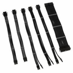 Kolink COREADEPT-EK-BLK cavo di alimentazione interno 0,35 m (Kolink Core Adept Braided Cable Extension Kit - Jet Black)