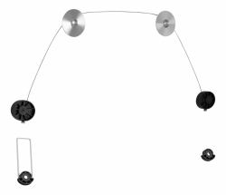 Deltaco ARM-1104 soporte para TV 177,8 cm [70"] Negro (DELTACO ARM-1104 - knÃ¦gt [Ultra Slim F)