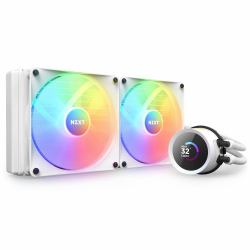 NZXT Kraken 280 RGB Processore Raffreddatore di liquidi tutto in uno 14 cm Bianco 1 pz (NZXT Kraken 280 RGB White 1700/AM5)