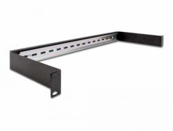 66883 cable organizer Rack - Cable rail Black 1 pc[s] - Warranty: 12M