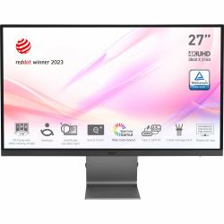 MSI Modern MD271UL Monitor PC 68,6 cm [27"] 3840 x 2160 Pixel 4K Ultra HD Grigio (MSI Modern MD271UL)