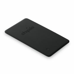 Chipolo CARD Spot Universal Localizador de cartera Negro (Chipolo CARD Spot with Apple Find My)