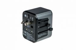 Verbatim 49545 adaptador de enchufe eléctrico Universal (Verbatim Uni Travel Adapter UTA-03 PD30W)