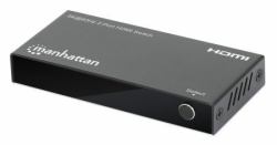 Manhattan 207942 interruptor de video HDMI (Hdmi Switch 2-Port, 8K@60Hz, - Connects X2 Hdmi Sources To - X1 Display, Automatic Switching, Includes Micro-Usb To Usb-A Power Cable, - Warranty: 12M)