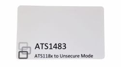 ATS118x to Unsecure Mode - Warranty: 2M