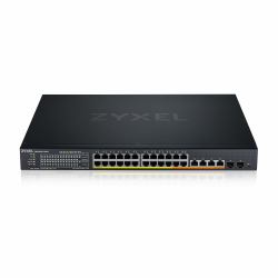 Zyxel XMG1930-30HP Gestionado L3 2.5G Ethernet [100/1000/2500] Energía sobre Ethernet [PoE] 1U Negro (Zyxel XMG1930 Series XMG1930-30HP - Switch - managed, NebulaFLEX cloud - L3 Lite - smart - 20 ...