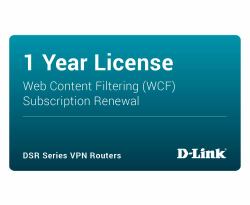 D-Link DSR-250-WCF-12-LIC licencia y actualización de software 1 licencia[s] Electronic License ...