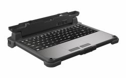 Getac GDKBUL teclado para móvil Inglés de EE. UU. Pogo pin Negro, Plata 