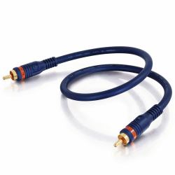 C2G 2m Velocity Digital Audio Coax Cable cavo video composito RCA Nero (C2G 2m Velocity Digital Audio Coax Cable composite video cable RCA Black)