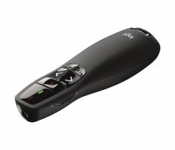 Logitech 910-001354 puntatore wireless RF Nero (R400 wireless presenter RF - Black - Warranty: 12M)