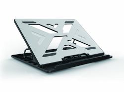 Conceptronic THANA ERGO S, Laptop Cooling Stand Soporte para ordenador portátil Gris 39,6 cm [15...