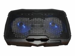 Conceptronic THANA07B almohadilla fría 43,2 cm [17"] Negro (Notebook Cooling Pad 43.2 Cm - [17"] Black - Warranty: 12M)