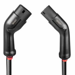 Lindy 30112 cable de carga para vehículo eléctrico Negro Type 2 Tipo 1 3 5 m (5M LADEKABEL TYP 2 - FR E-FAHRZEUGE 22 W)