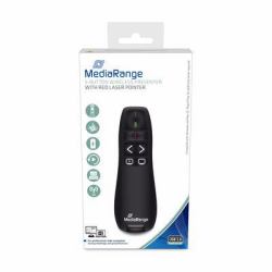 MediaRange MROS220 apuntador inalámbricos RF Negro (Wireless Presenter Rf Black - Warranty: 12M)