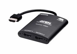 ATEN Distribuidor HDMI True 4K de 2 puertos (ATEN VS82H - Video splitter - 2 x HDMI - desktop - for VanCryst VS182B, VS184B)
