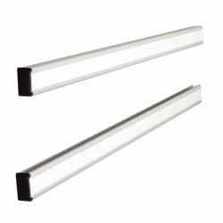Nobo Barras de unión para fichas T metal indice 10 [2] (Nobo 1900409 T-Card Support Rails 10 Link)