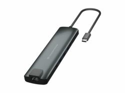 Conceptronic DONN06G USB 3.2 Gen 1 [3.1 Gen 1] Type-C Negro, Plata 