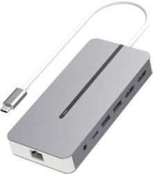 Hypertec ProDock HYP-USBCPD-M2 base para portátil y replicador de puertos Alámbrico USB 3.2 Gen...