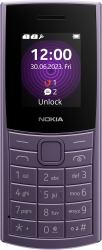 Nokia 110 4G [2023] 4,57 cm [1.8"] 94,5 g Púrpura Característica del teléfono (NOKIA 110 4G TA-1543DS PURPLE)