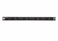 ATEN Tarjeta de entrada óptica 10G de 4 puertos [4K a 300 m [K1, MM] / 10 km [K2, SM]] (ATEN VM7584K1 - Expansion module - 10 Gigabit SFP+ x 4 + IrDA x 4 + RS-232 x 4 - 850 nm - for ATEN VM1600A 1...