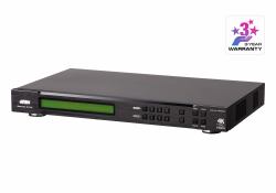 ATEN VM6404HB interruttore a matrice Commutatore a matrice AV Display incorporato (ATEN VanCryst VM6404HB 4 x 4 True 4K HDMI Matrix Switch with Scaler - Video/audio switch - rack-mountable)