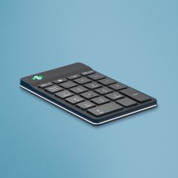 R-Go Tools Teclado numérico R-Go Numpad Break, teclado numérico ergonómico con software de pau...