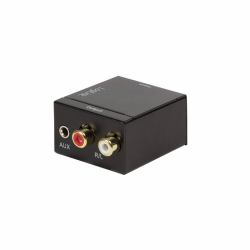 LogiLink CA0101 convertidor de audio Negro (Audio Converter, Digital to - Analog 3.5mm/SPDIF/COAX - Warranty: 12M)