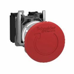 Schneider Electric XB4BS8445 interruptor eléctrico Interruptor pulsador Rojo (Emergency stop switching off)