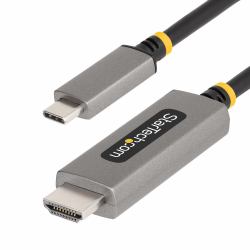 StarTech.com Cavo adattatore USB-C a HDMI da 2m, 8K 60Hz, 4K 144Hz, HDR10, cavo convertitore video da USB Type-C a HDMI 2.1, Compatibile USB-C DP Alt Mode/USB4/Thunderbolt 3/4 - Da laptop USB-C a m...