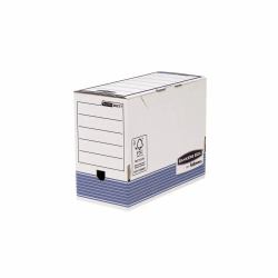 bankers box 150mm A4 Transfer File - Blue Pack of 10