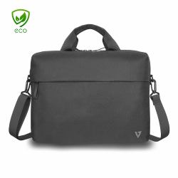 V7 CTP14-ECO2 maletines para portátil 35,8 cm [14.1"] Maletín Negro 