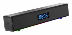STEALTH Gaming XP-RGBS-V1 altavoz soundbar Negro (Stealth Light Up Soundbar+Clock+Timer)