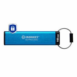 Kingston Technology IronKey Keypad 200C USB-C da 16 GB, FIPS 140-3 livello 3 AES-256 (Kingston IronKey Keypad 200C - USB fla)