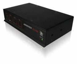 ADDER ADDERView Secure Digital interruptor KVM Negro 