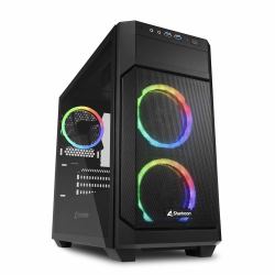 Sharkoon V1000 RGB Micro Torre Negro 