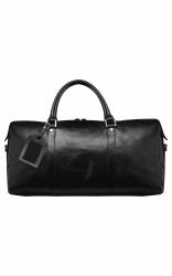 dbramante1928 Kastrup Cuero Negro Unisex Bolso de mano (dbramante1928 Kastrup 2 - Duffle bag - 2nd gen - black)