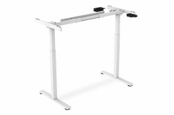 Digitus Bastidor de mesa eléctrico de altura regulable, motor individual, 2 niveles, blanco (ELECTRIC ADJUSTABLE DESK FRAME - SINGLE MOTOR 2-STAGES WHITE)